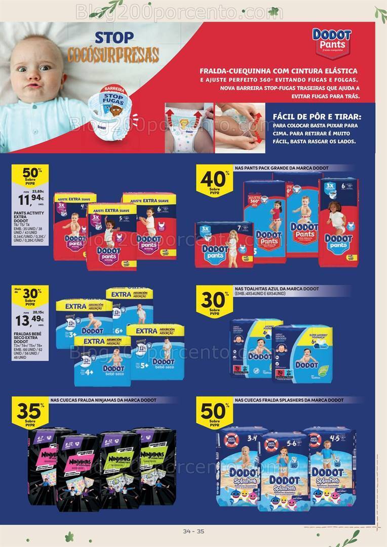 Antevisão Folheto CONTINENTE Feira do Bebé Promoções de 16 a 28 janeiro