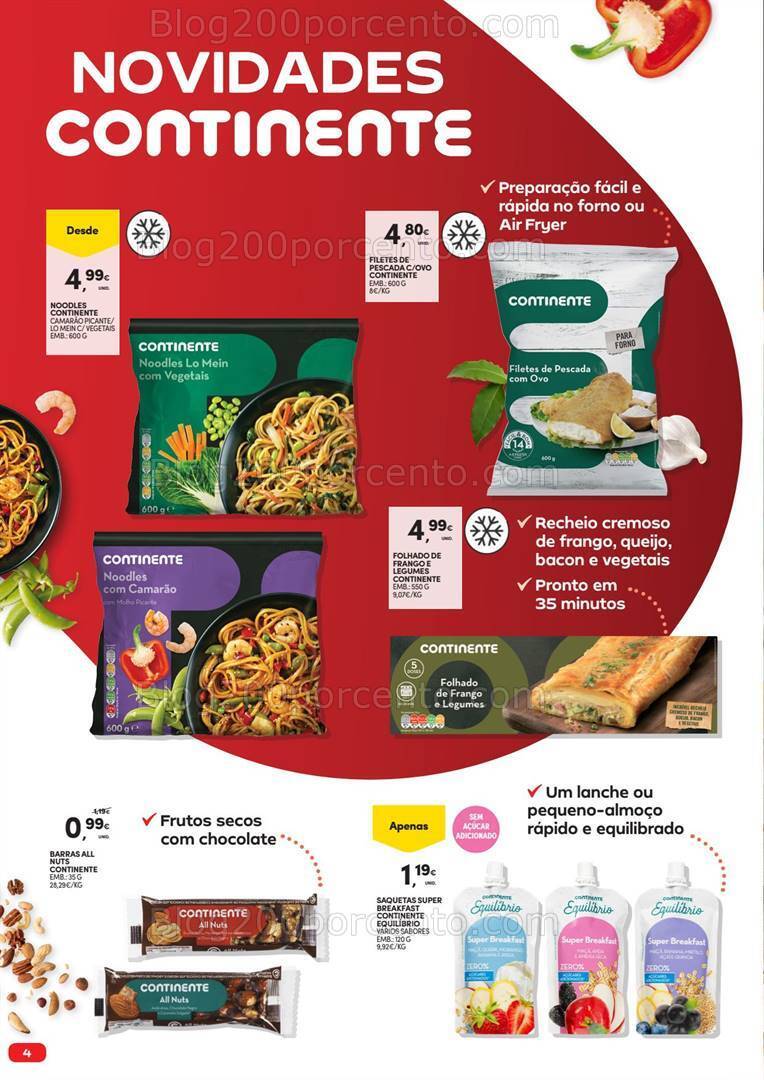 Antevisão Folheto CONTINENTE Feira Marca Própria Promoções de 2 a 14 abril