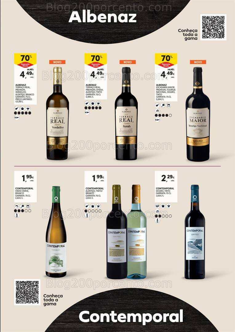 Antevisão Folheto CONTINENTE Feira Queijos Enchidos e Vinhos - 23 janeiro a 18 fevereiro