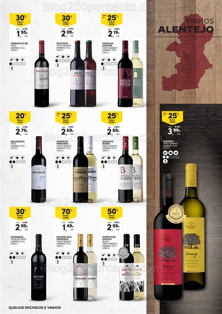 Antevisão Folheto CONTINENTE Feira Queijos Enchidos e Vinhos - 23 janeiro a 18 fevereiro