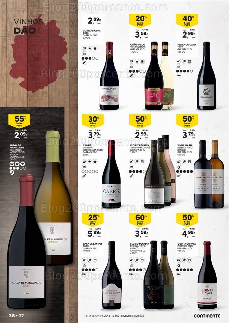 Antevisão Folheto CONTINENTE Feira Queijos Enchidos e Vinhos - 23 janeiro a 18 fevereiro