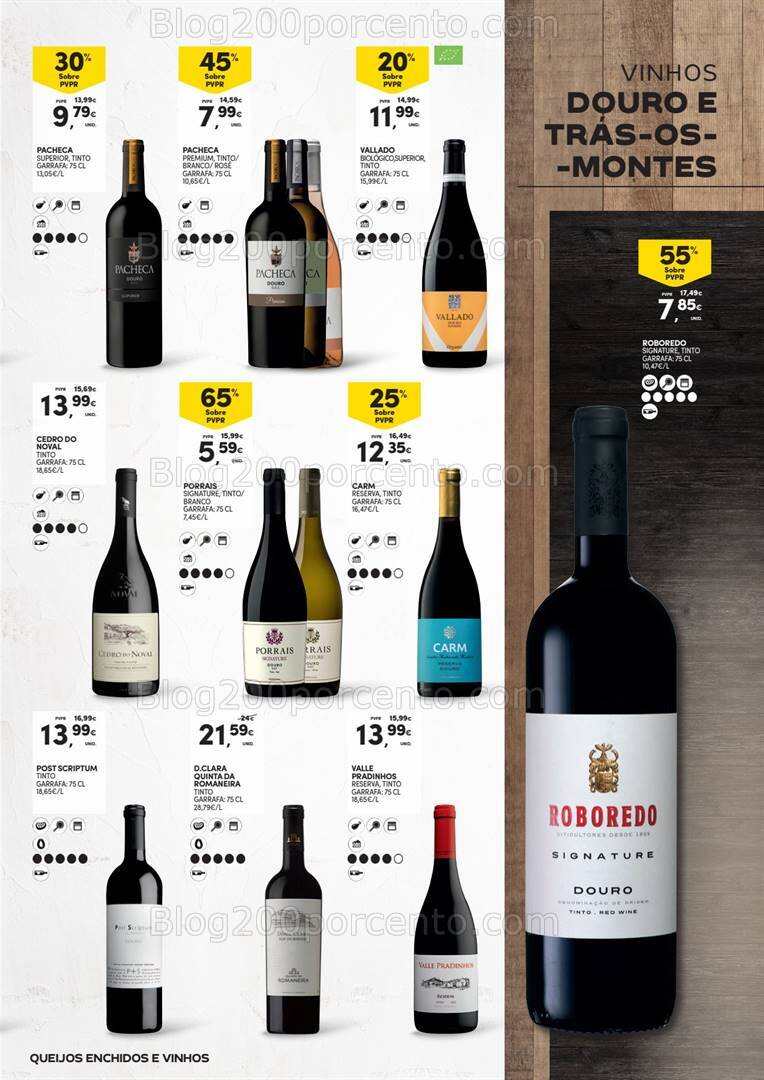 Antevisão Folheto CONTINENTE Feira Queijos Enchidos e Vinhos - 23 janeiro a 18 fevereiro