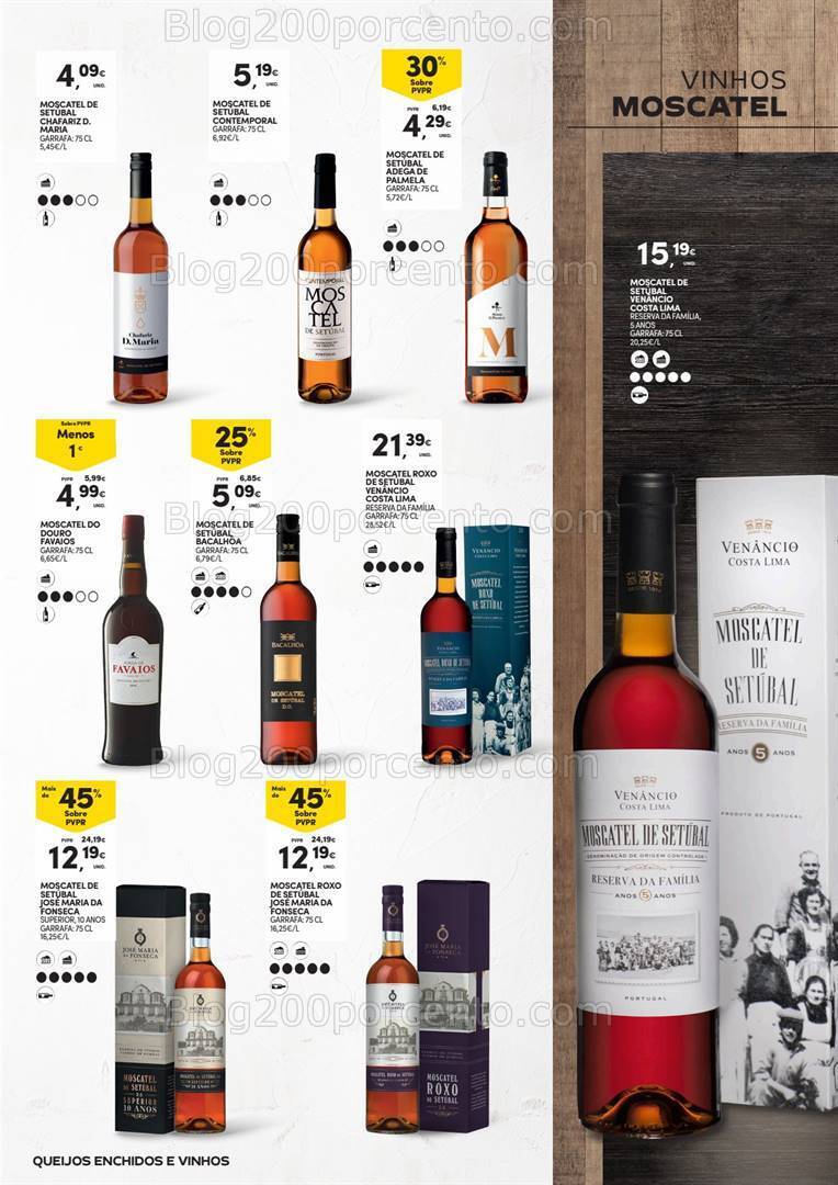 Antevisão Folheto CONTINENTE Feira Queijos Enchidos e Vinhos - 23 janeiro a 18 fevereiro