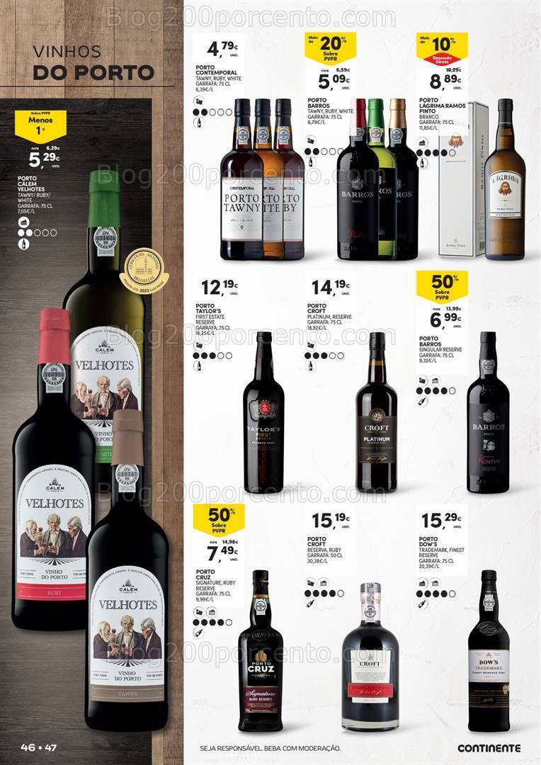 Antevisão Folheto CONTINENTE Feira Queijos Enchidos e Vinhos - 23 janeiro a 18 fevereiro