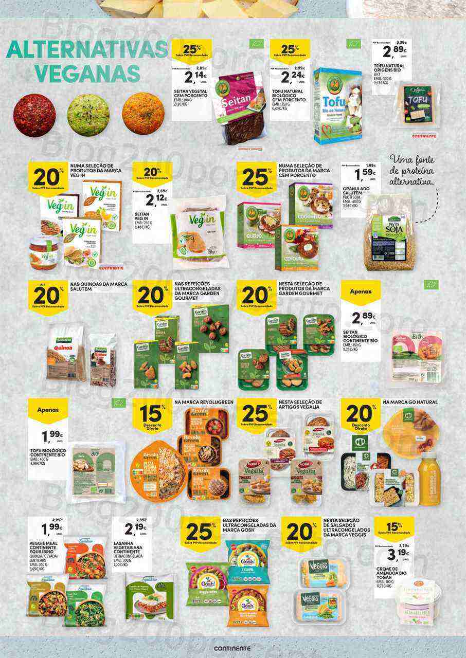 Antevisão Folheto CONTINENTE Feira da Vida Saudável Promoções de 2 a 14 maio