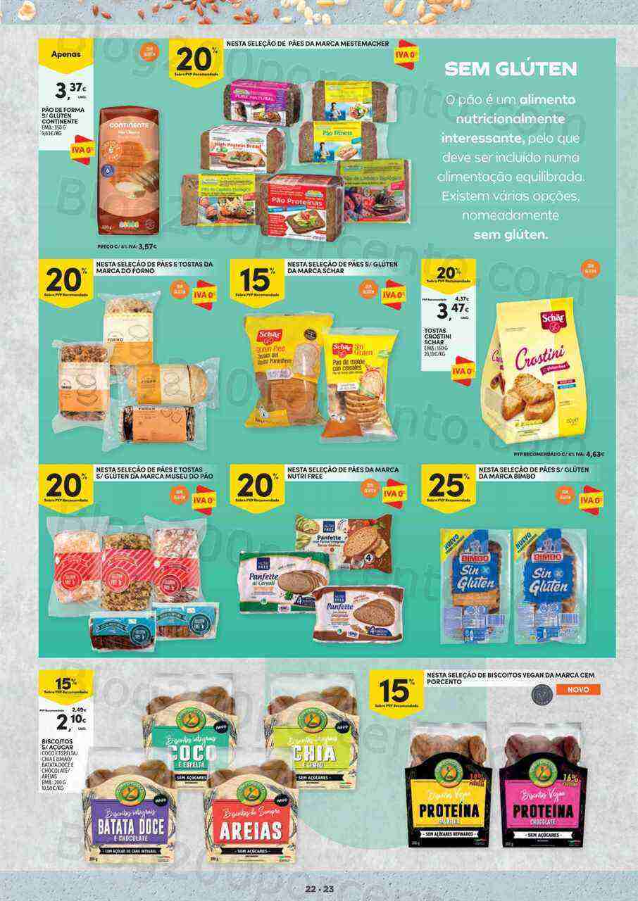 Antevisão Folheto CONTINENTE Feira da Vida Saudável Promoções de 2 a 14 maio