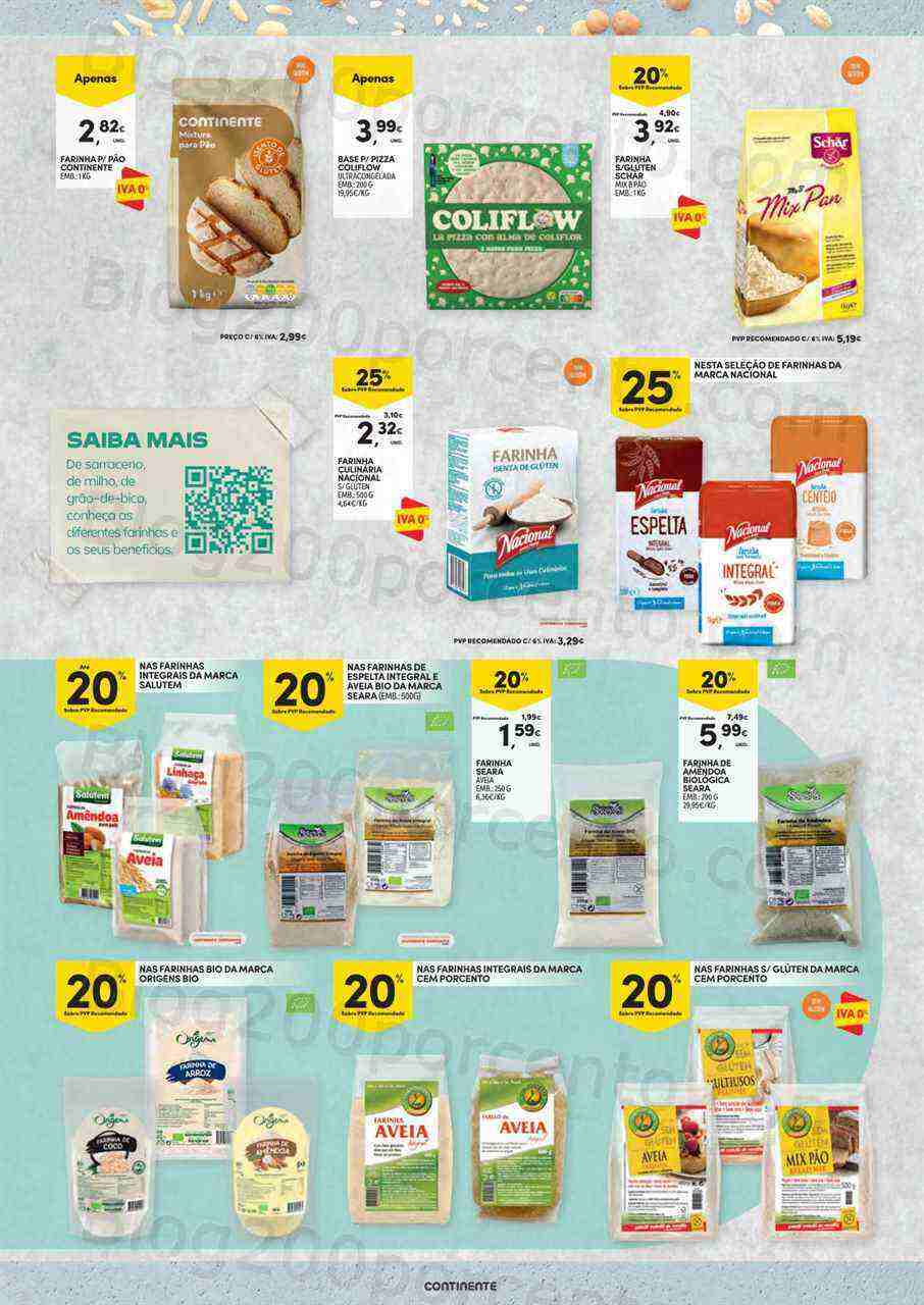 Antevisão Folheto CONTINENTE Feira da Vida Saudável Promoções de 2 a 14 maio