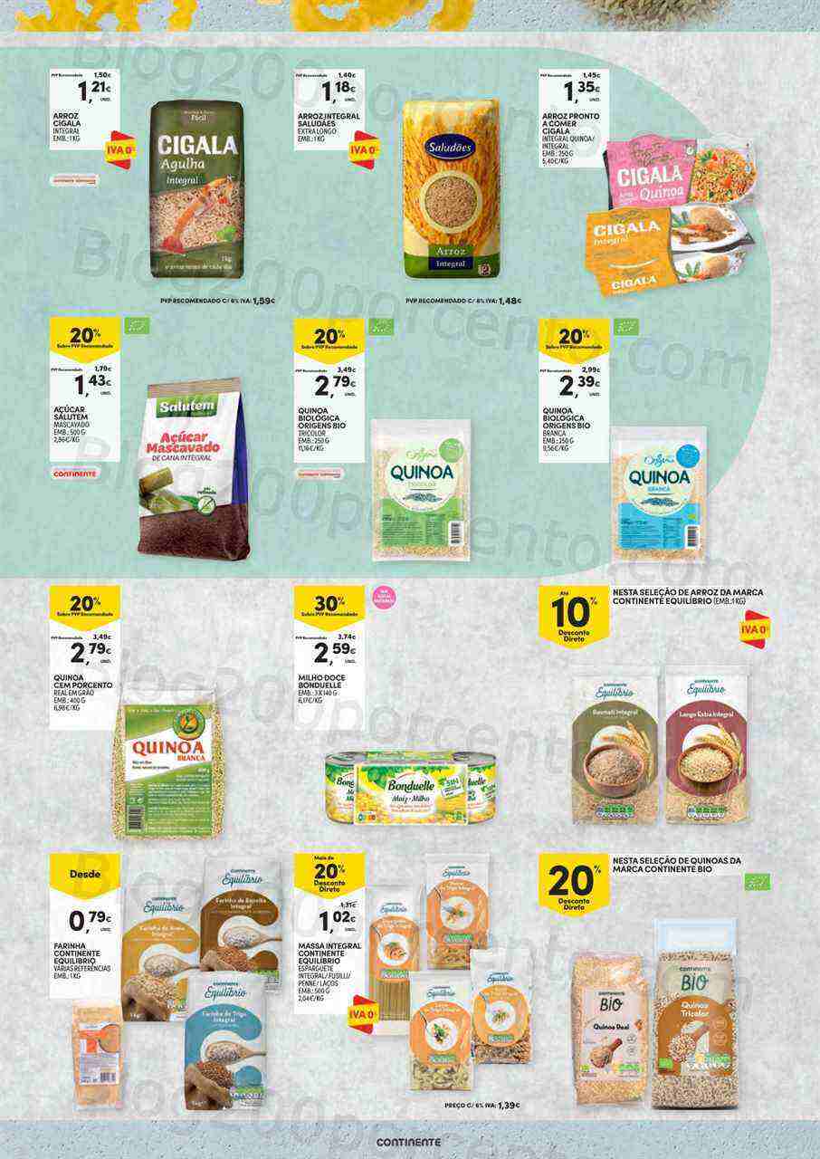 Antevisão Folheto CONTINENTE Feira da Vida Saudável Promoções de 2 a 14 maio