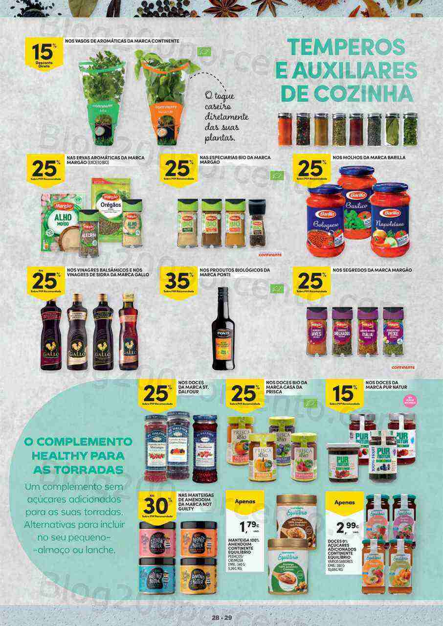 Antevisão Folheto CONTINENTE Feira da Vida Saudável Promoções de 2 a 14 maio