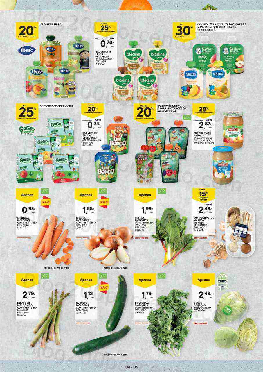 Antevisão Folheto CONTINENTE Feira da Vida Saudável Promoções de 2 a 14 maio