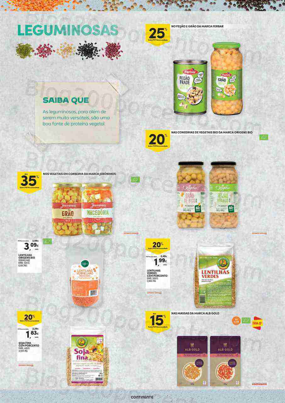 Antevisão Folheto CONTINENTE Feira da Vida Saudável Promoções de 2 a 14 maio