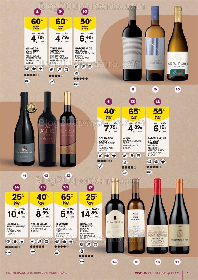 Antevisão Folheto CONTINENTE Feira Sabores Promoções de 24 setembro a 13 outubro