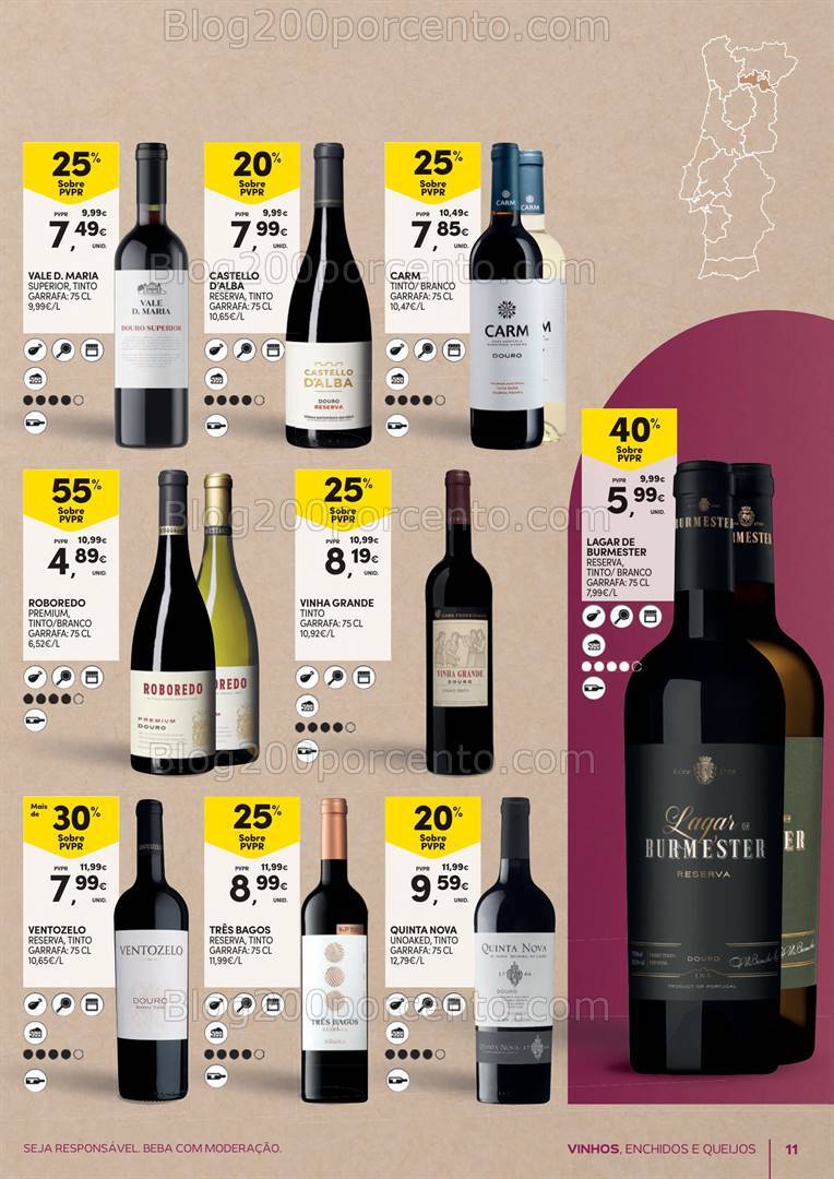 Antevisão Folheto CONTINENTE Feira Sabores Promoções de 24 setembro a 13 outubro