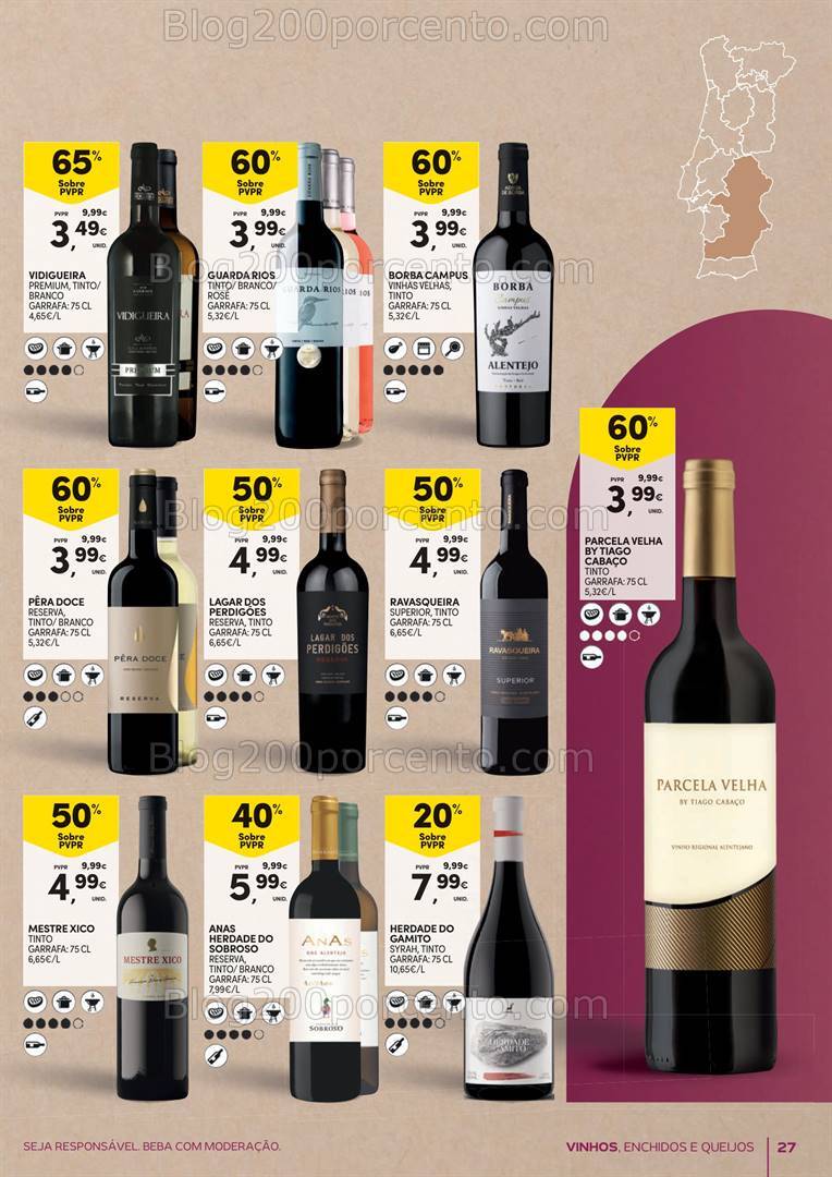 Antevisão Folheto CONTINENTE Feira Sabores Promoções de 24 setembro a 13 outubro