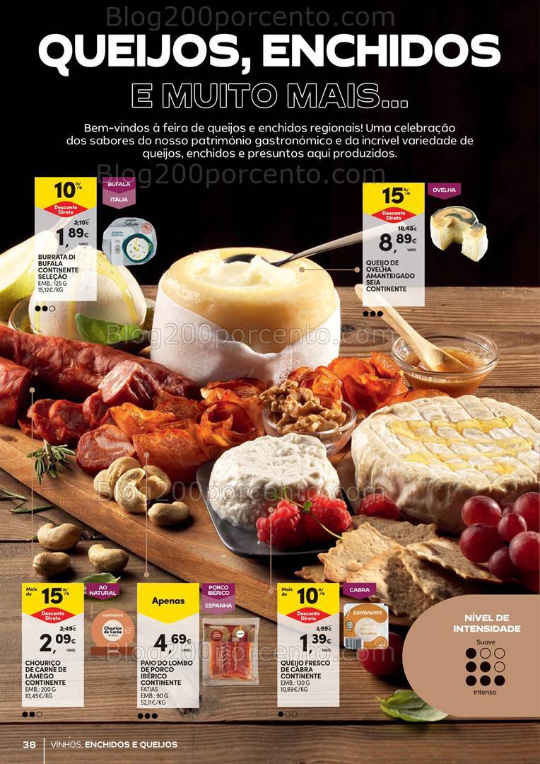 Antevisão Folheto CONTINENTE Feira Sabores Promoções de 24 setembro a 13 outubro
