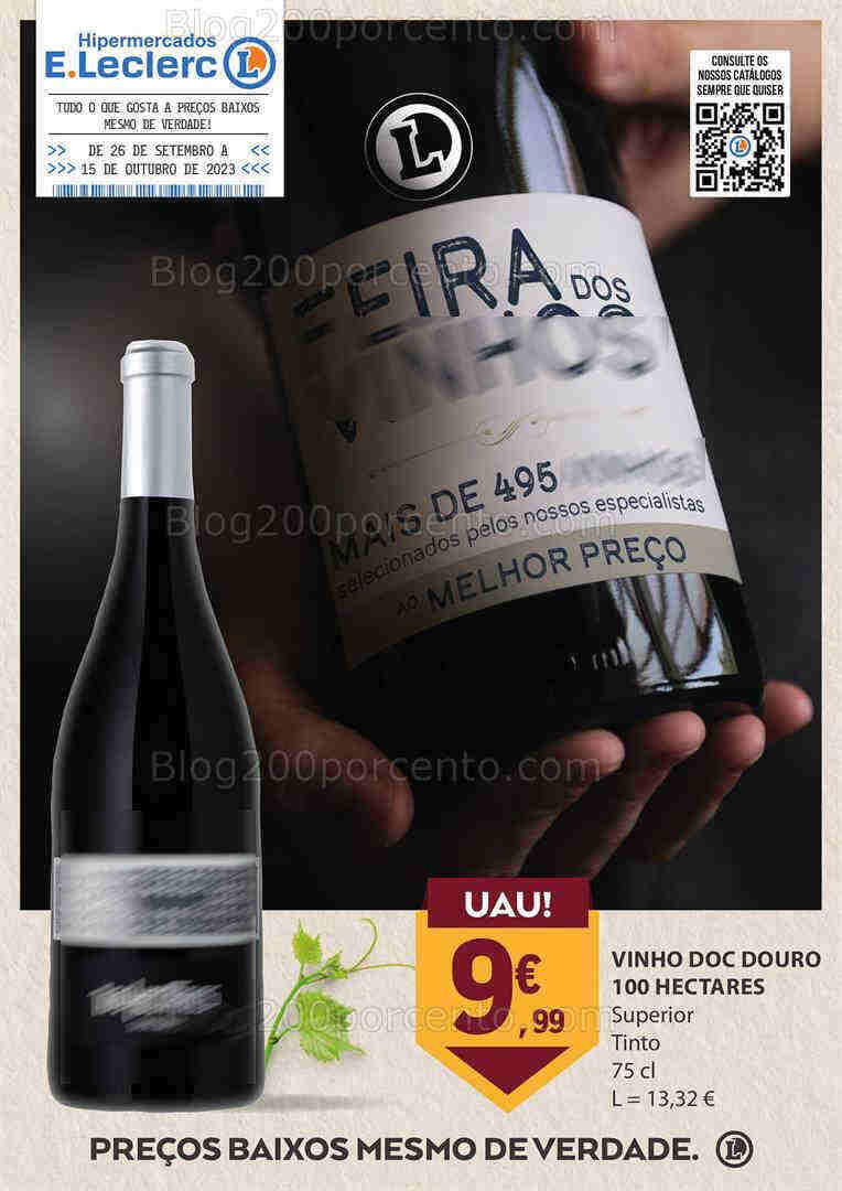 Antevisão Folheto E-LECLERC Promoções de 26 setembro a 15 outubro