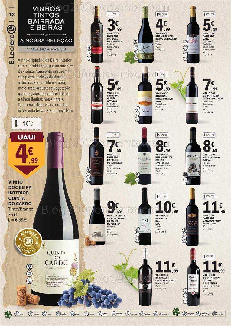 Antevisão Folheto E-LECLERC Promoções de 26 setembro a 15 outubro