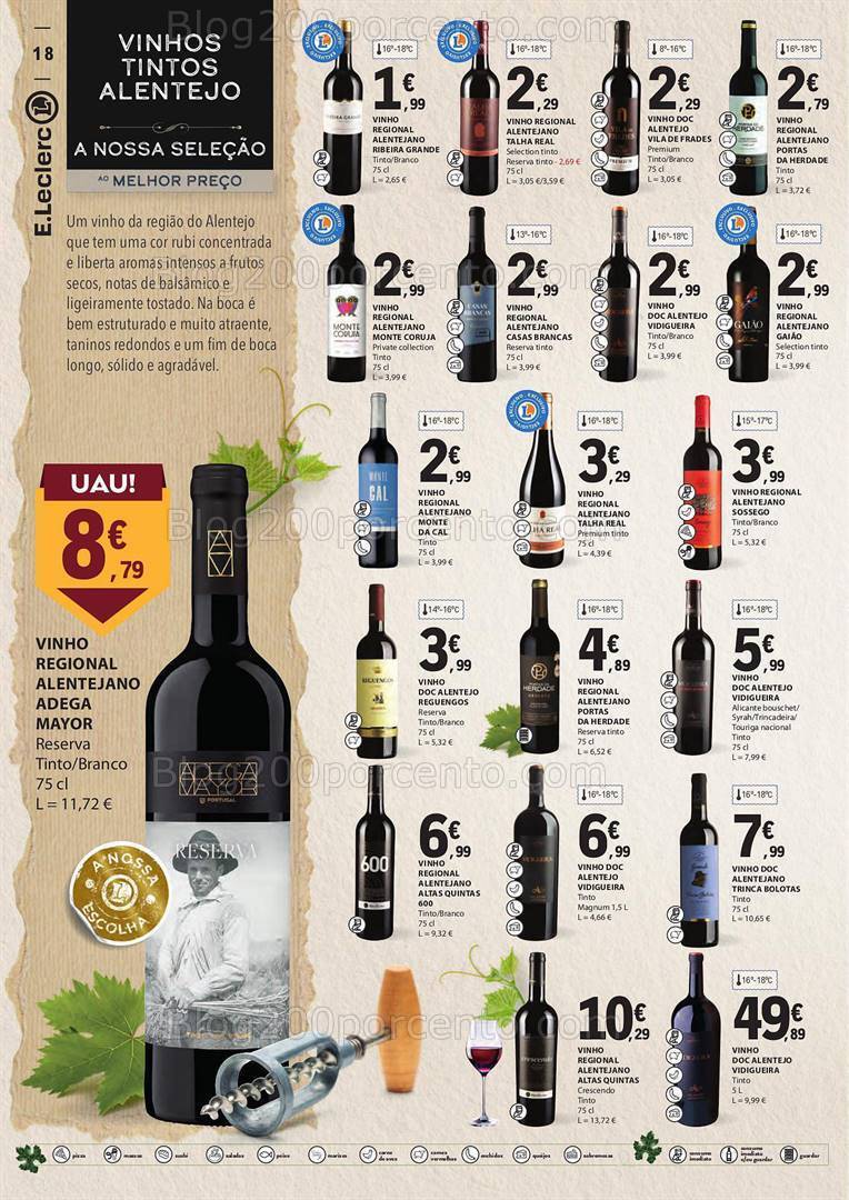 Antevisão Folheto E-LECLERC Promoções de 26 setembro a 15 outubro