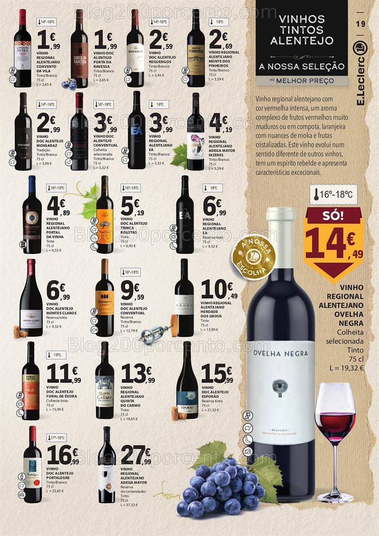 Antevisão Folheto E-LECLERC Promoções de 26 setembro a 15 outubro