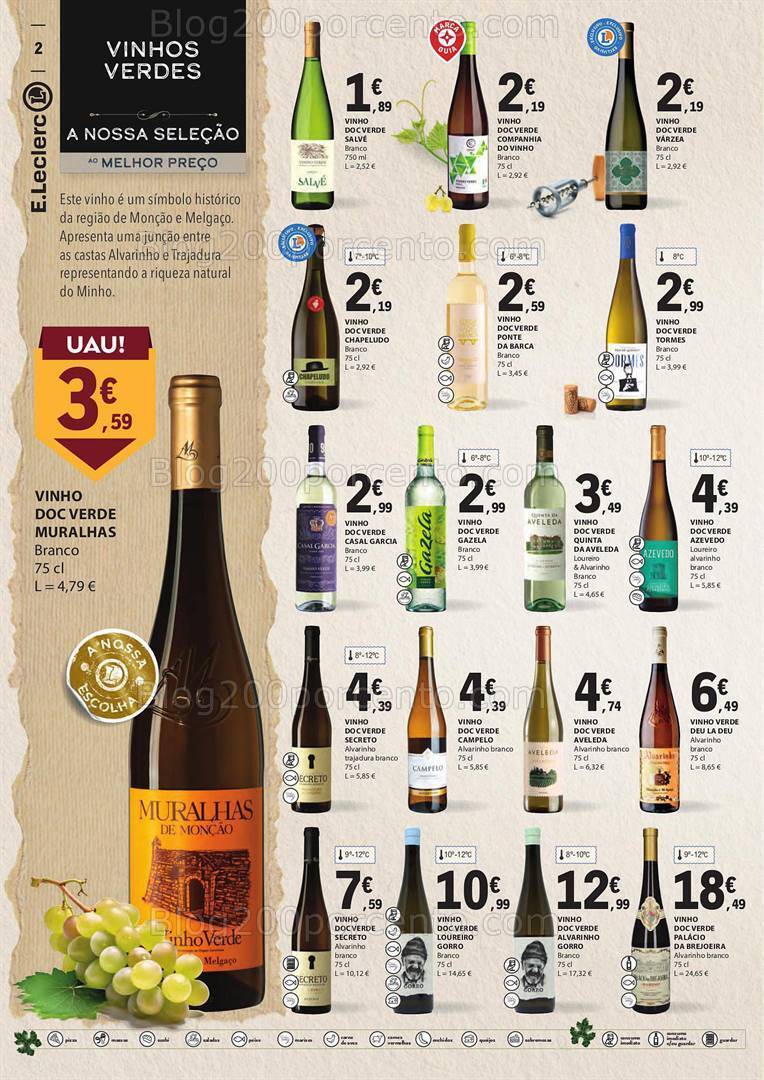 Antevisão Folheto E-LECLERC Promoções de 26 setembro a 15 outubro