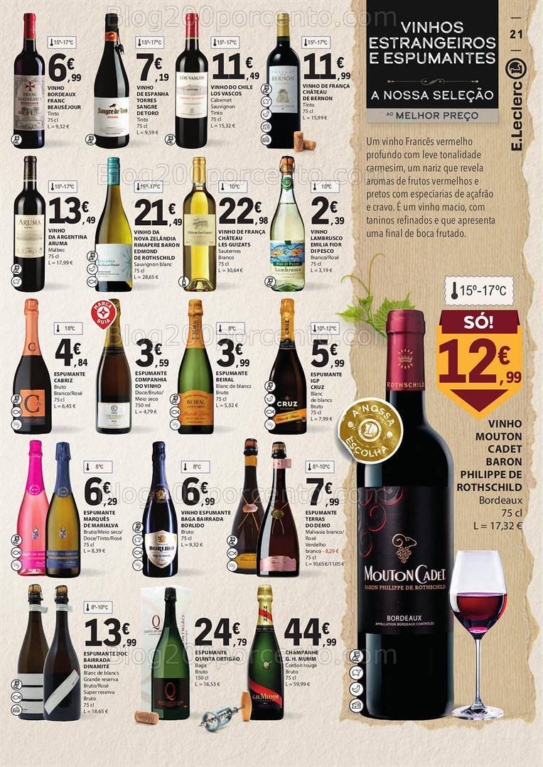 Antevisão Folheto E-LECLERC Promoções de 26 setembro a 15 outubro