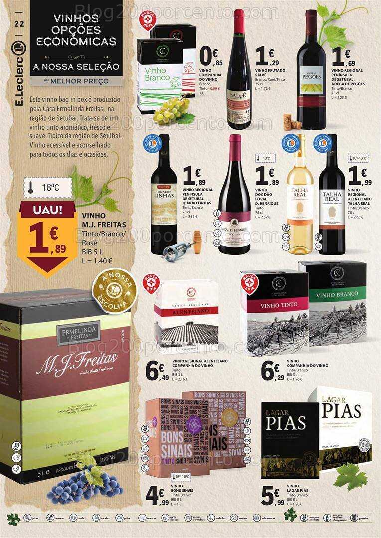 Antevisão Folheto E-LECLERC Promoções de 26 setembro a 15 outubro