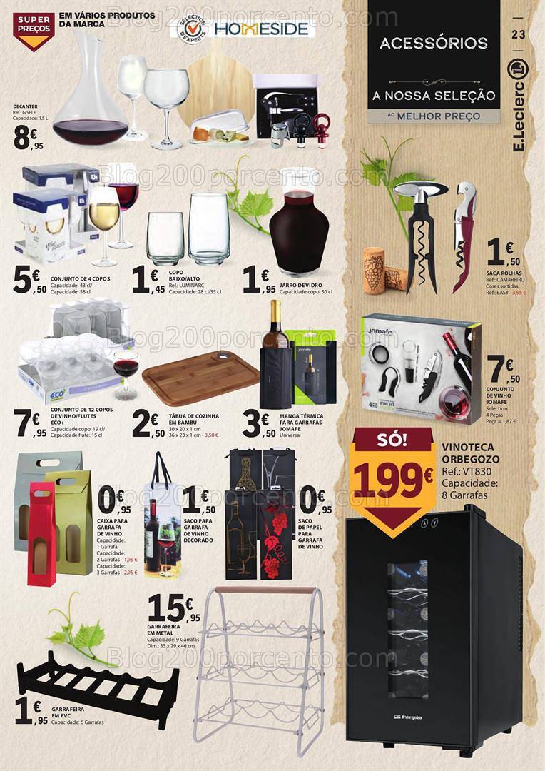 Antevisão Folheto E-LECLERC Promoções de 26 setembro a 15 outubro