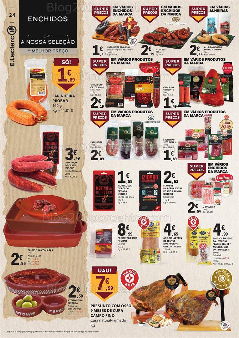 Antevisão Folheto E-LECLERC Promoções de 26 setembro a 15 outubro