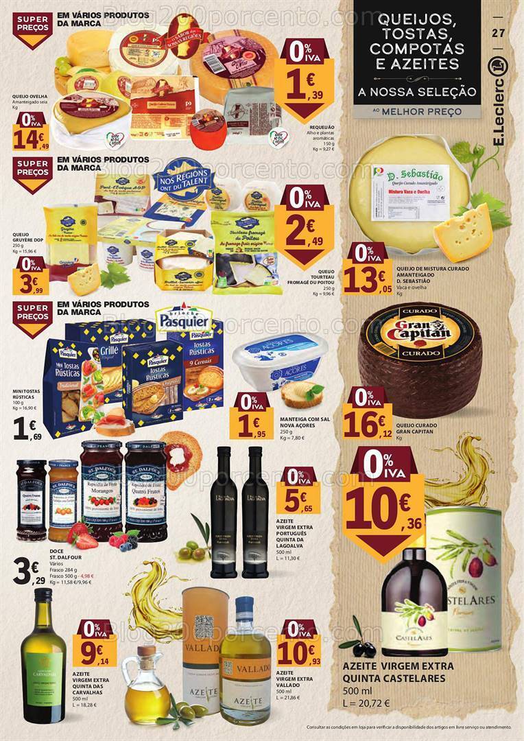 Antevisão Folheto E-LECLERC Promoções de 26 setembro a 15 outubro