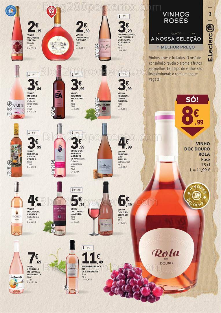 Antevisão Folheto E-LECLERC Promoções de 26 setembro a 15 outubro