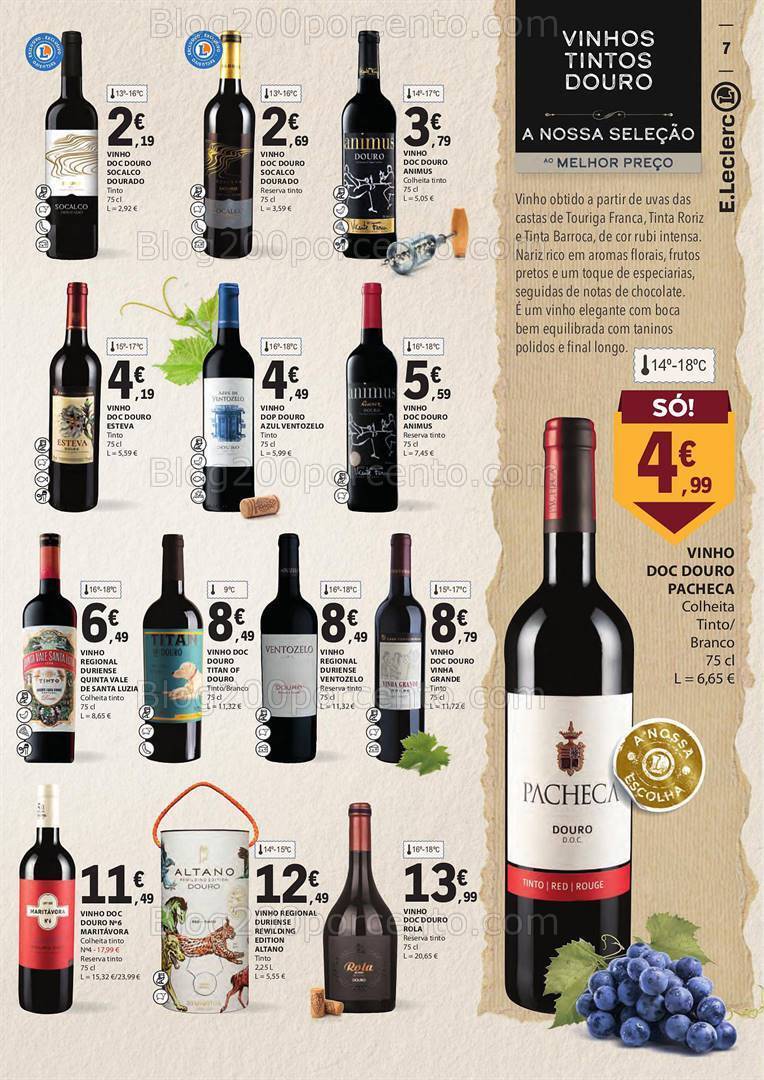 Antevisão Folheto E-LECLERC Promoções de 26 setembro a 15 outubro