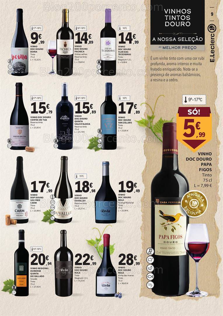 Antevisão Folheto E-LECLERC Promoções de 26 setembro a 15 outubro