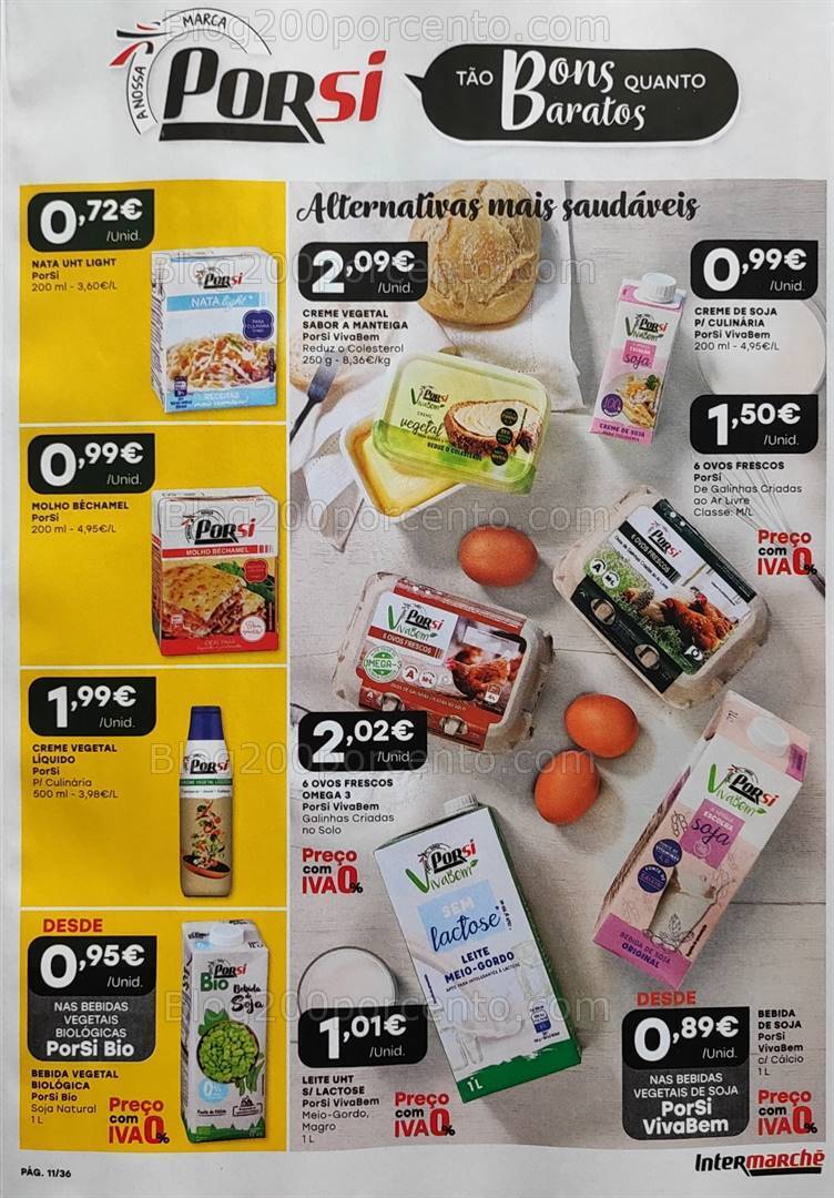 Antevisão Folheto INTERMARCHÉ Especial Porsi Promoções de 26 outubro a 8 novembro