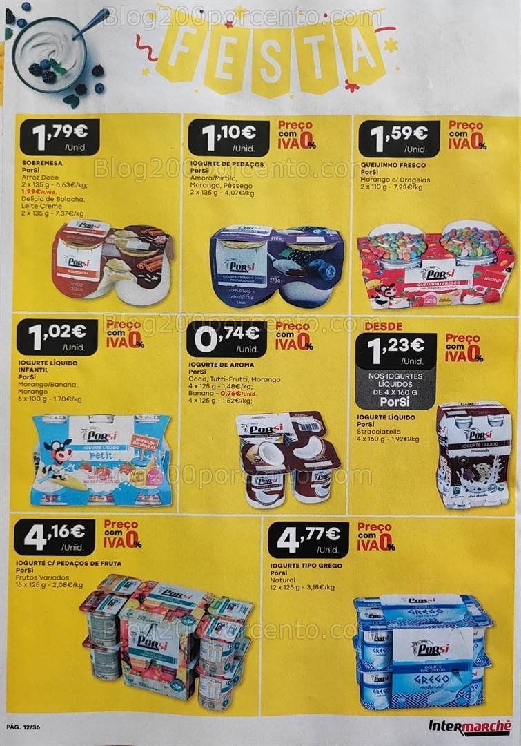 Antevisão Folheto INTERMARCHÉ Especial Porsi Promoções de 26 outubro a 8 novembro