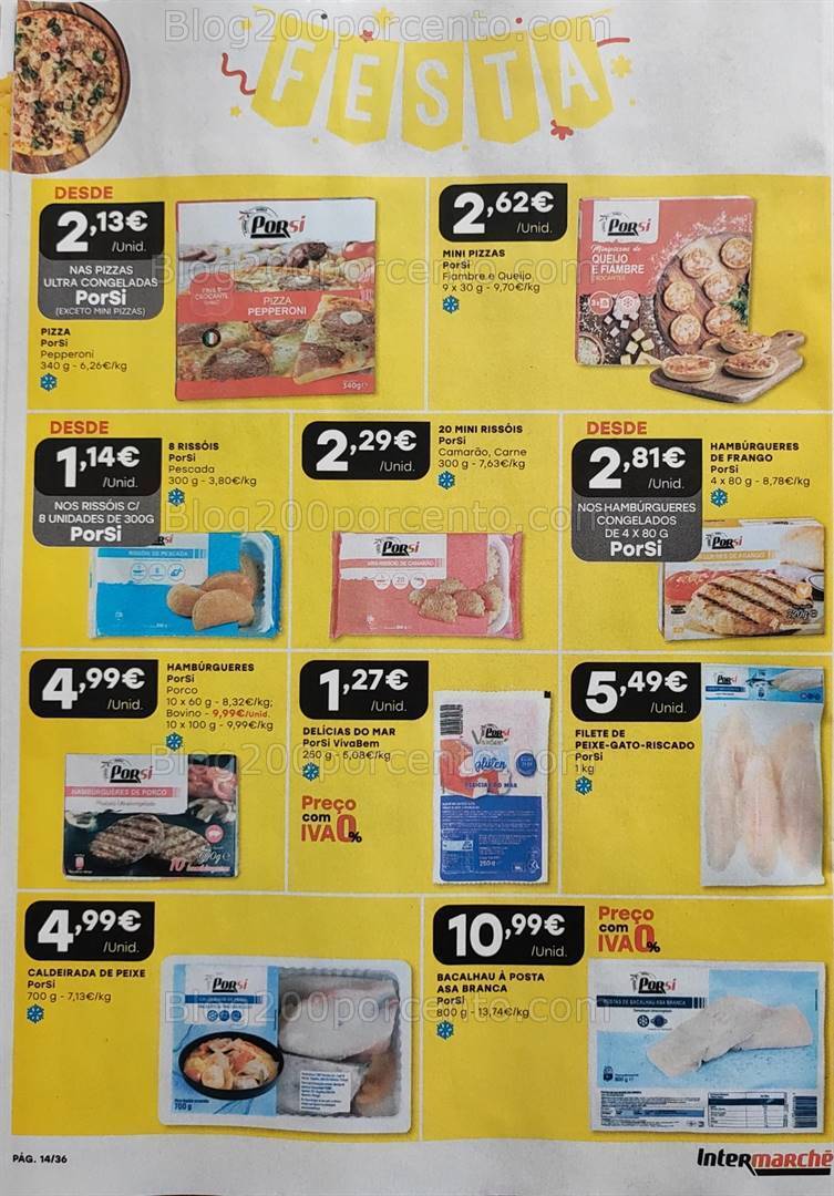 Antevisão Folheto INTERMARCHÉ Especial Porsi Promoções de 26 outubro a 8 novembro