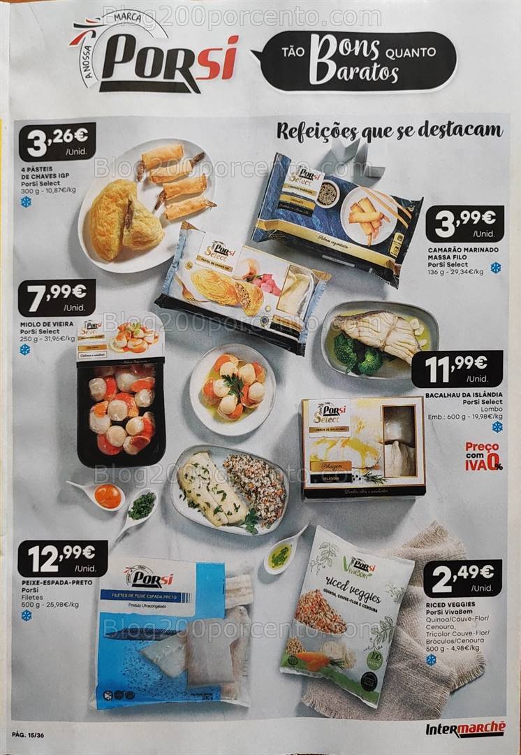 Antevisão Folheto INTERMARCHÉ Especial Porsi Promoções de 26 outubro a 8 novembro