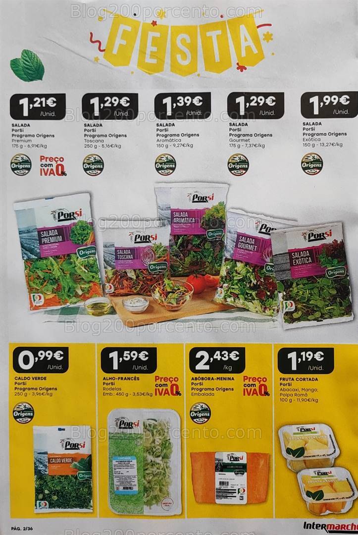 Antevisão Folheto INTERMARCHÉ Especial Porsi Promoções de 26 outubro a 8 novembro