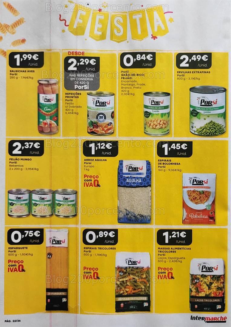 Antevisão Folheto INTERMARCHÉ Especial Porsi Promoções de 26 outubro a 8 novembro
