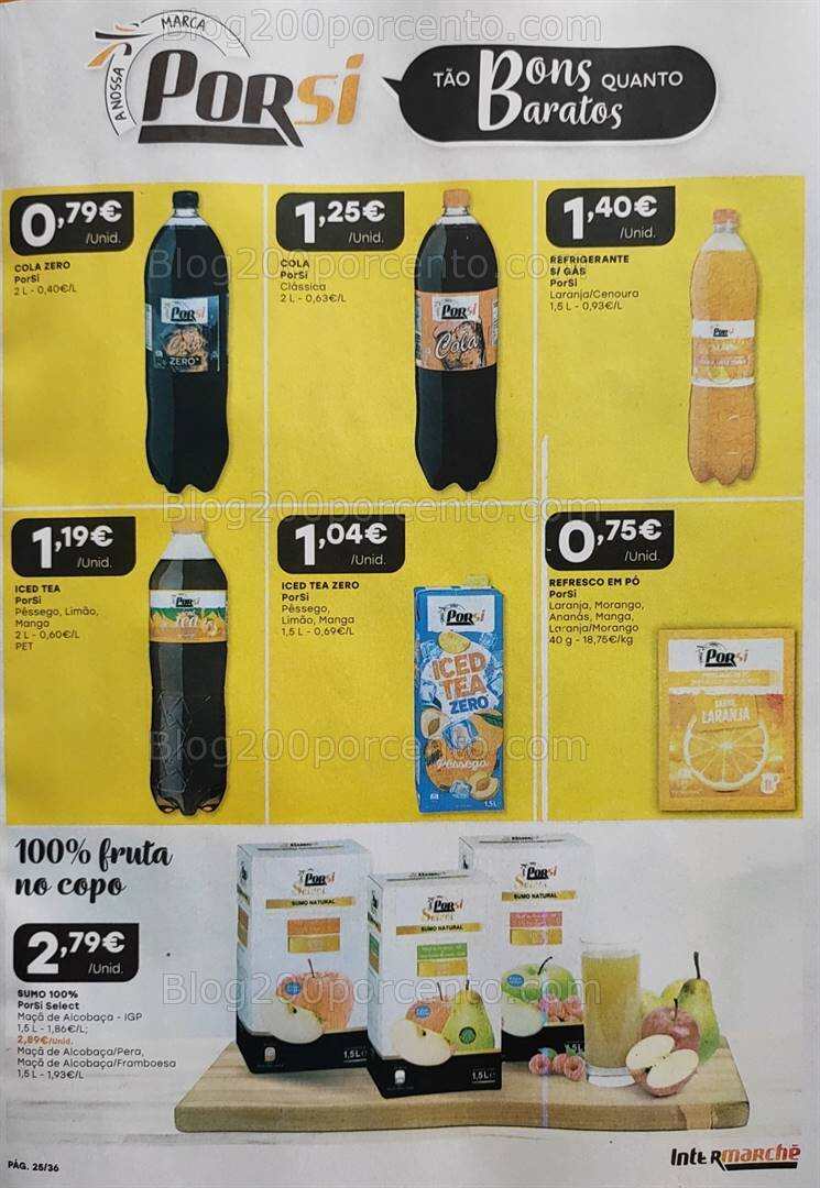 Antevisão Folheto INTERMARCHÉ Especial Porsi Promoções de 26 outubro a 8 novembro