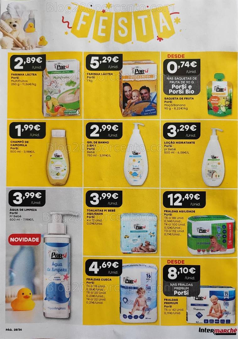 Antevisão Folheto INTERMARCHÉ Especial Porsi Promoções de 26 outubro a 8 novembro