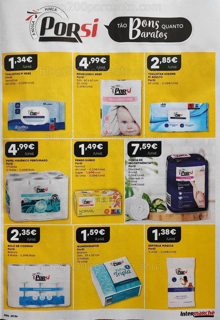 Antevisão Folheto INTERMARCHÉ Especial Porsi Promoções de 26 outubro a 8 novembro