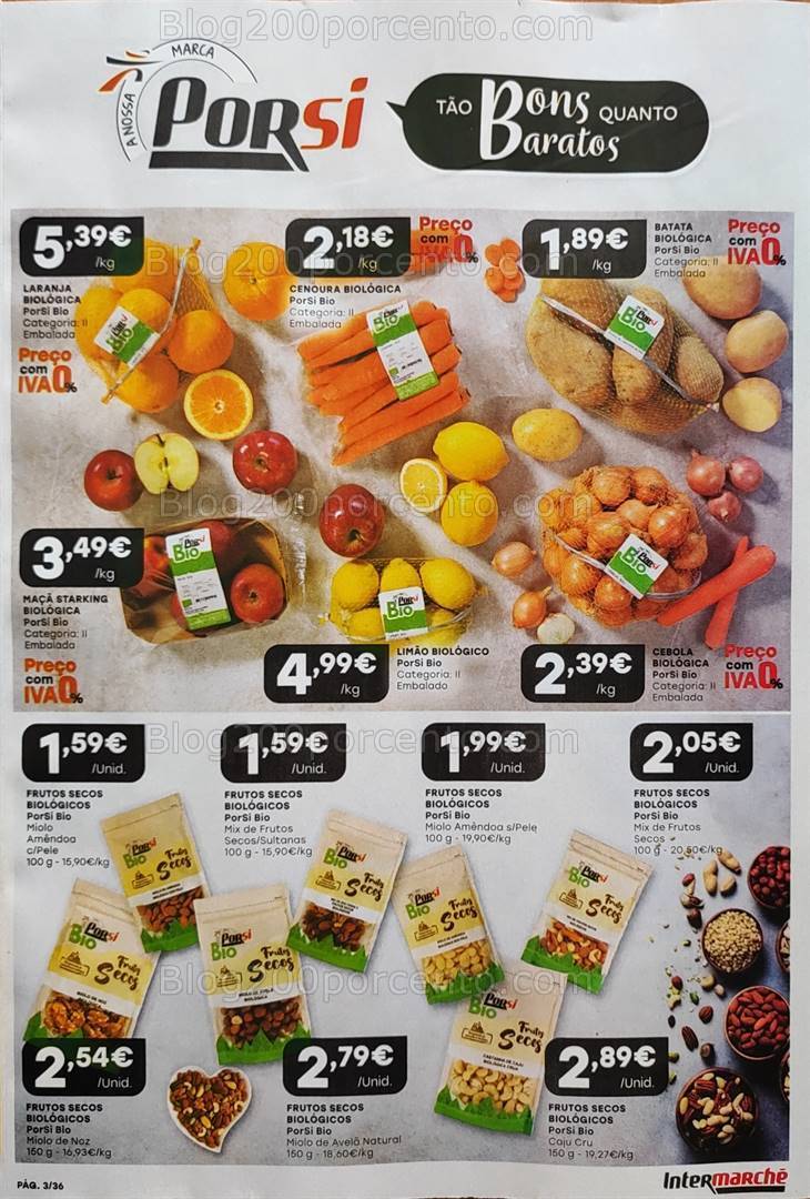 Antevisão Folheto INTERMARCHÉ Especial Porsi Promoções de 26 outubro a 8 novembro