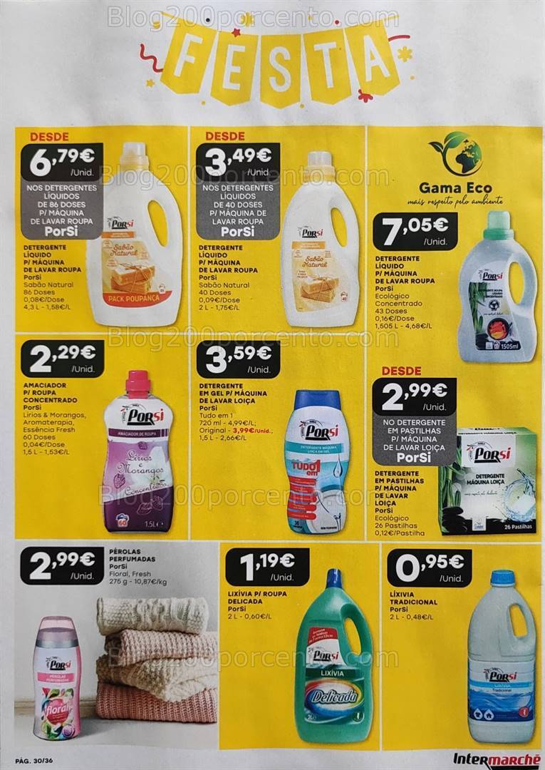 Antevisão Folheto INTERMARCHÉ Especial Porsi Promoções de 26 outubro a 8 novembro