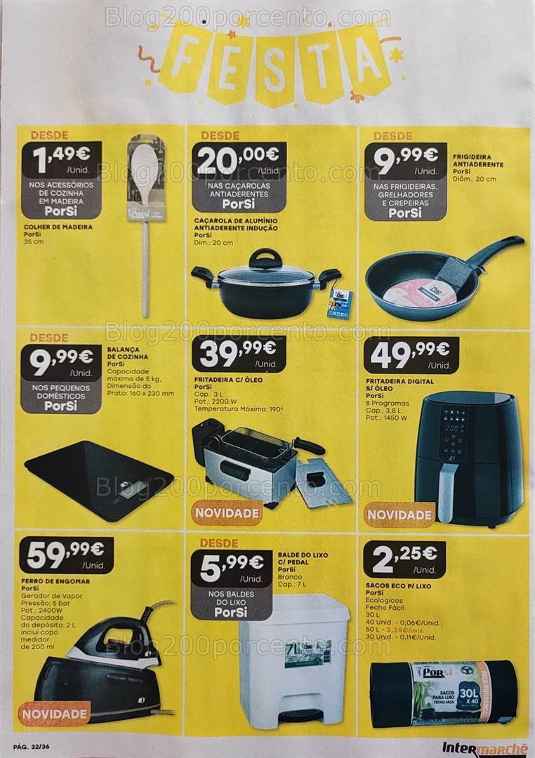 Antevisão Folheto INTERMARCHÉ Especial Porsi Promoções de 26 outubro a 8 novembro