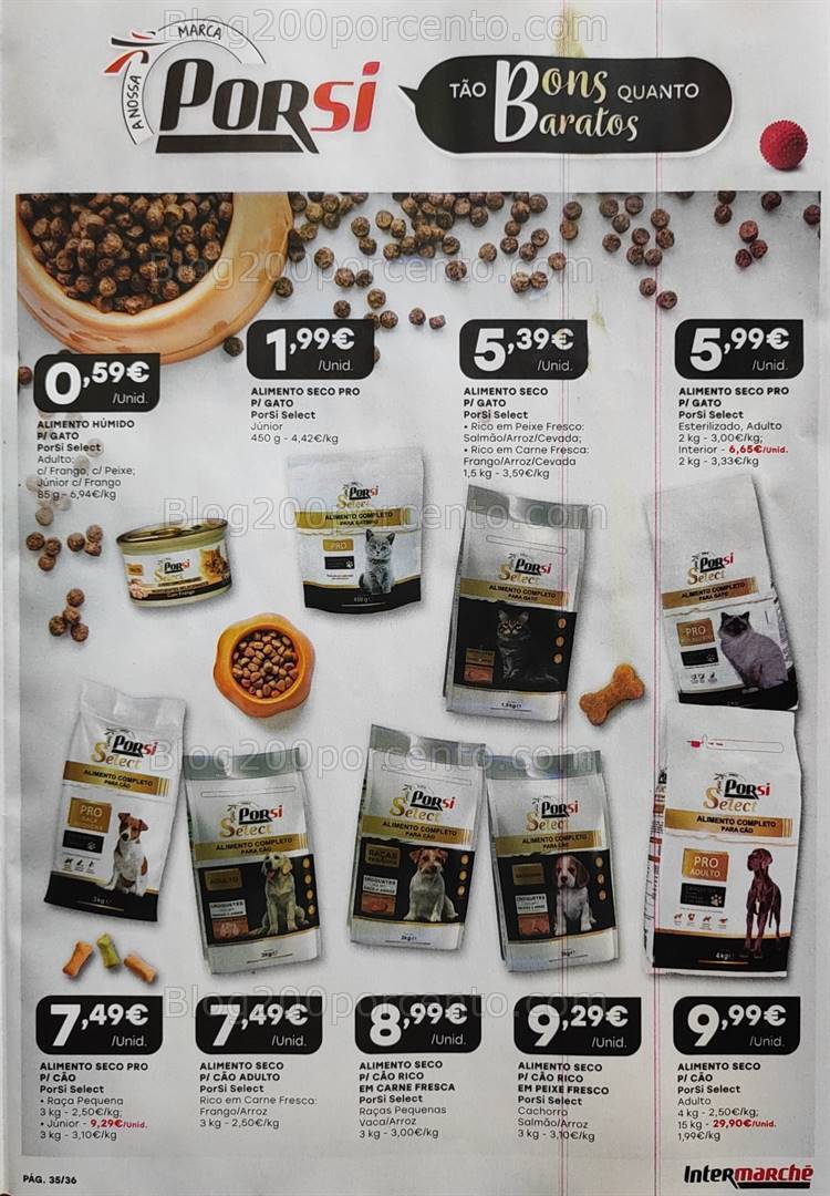Antevisão Folheto INTERMARCHÉ Especial Porsi Promoções de 26 outubro a 8 novembro