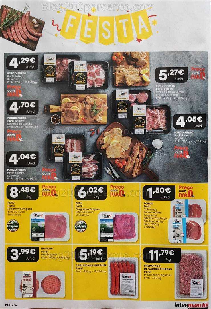 Antevisão Folheto INTERMARCHÉ Especial Porsi Promoções de 26 outubro a 8 novembro