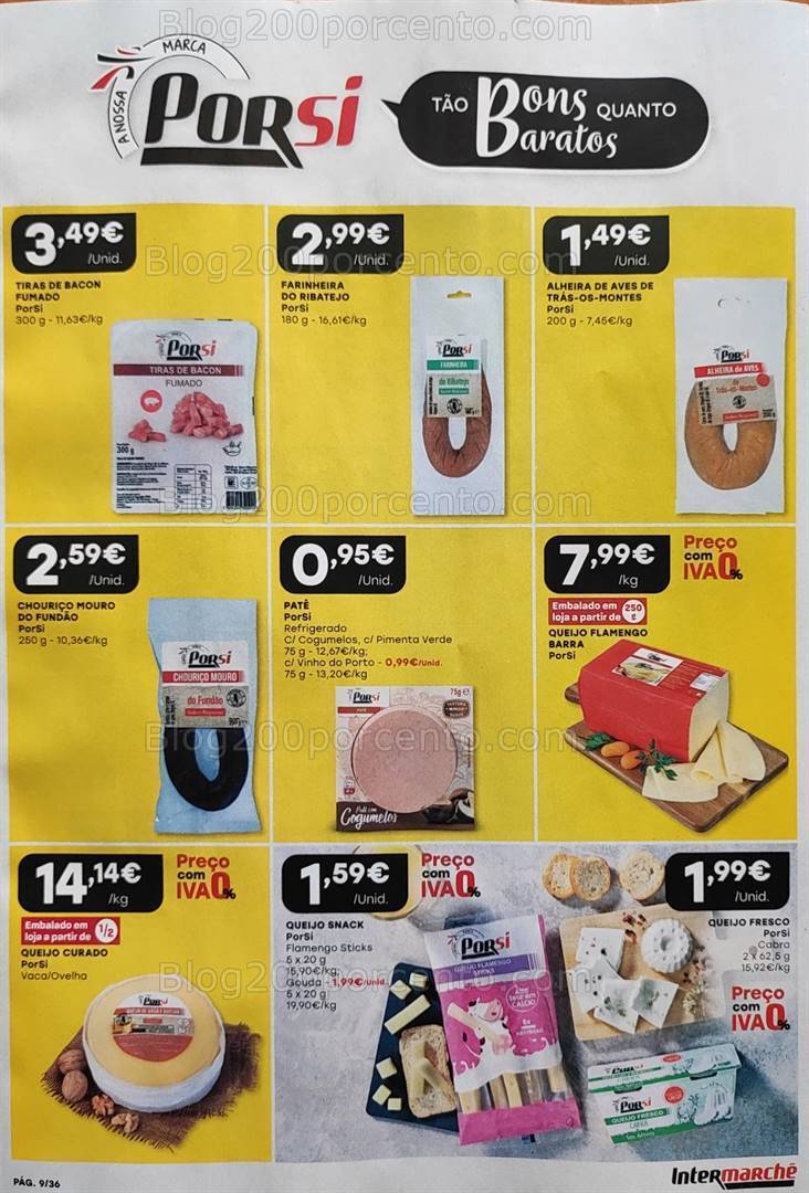 Antevisão Folheto INTERMARCHÉ Especial Porsi Promoções de 26 outubro a 8 novembro