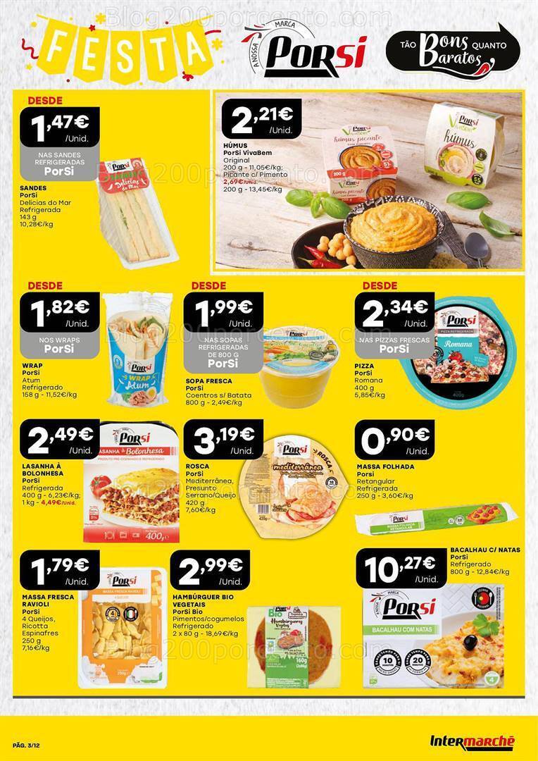 Antevisão Folheto INTERMARCHÉ Especial Porsi Promoções de 24 agosto a 6 setembro