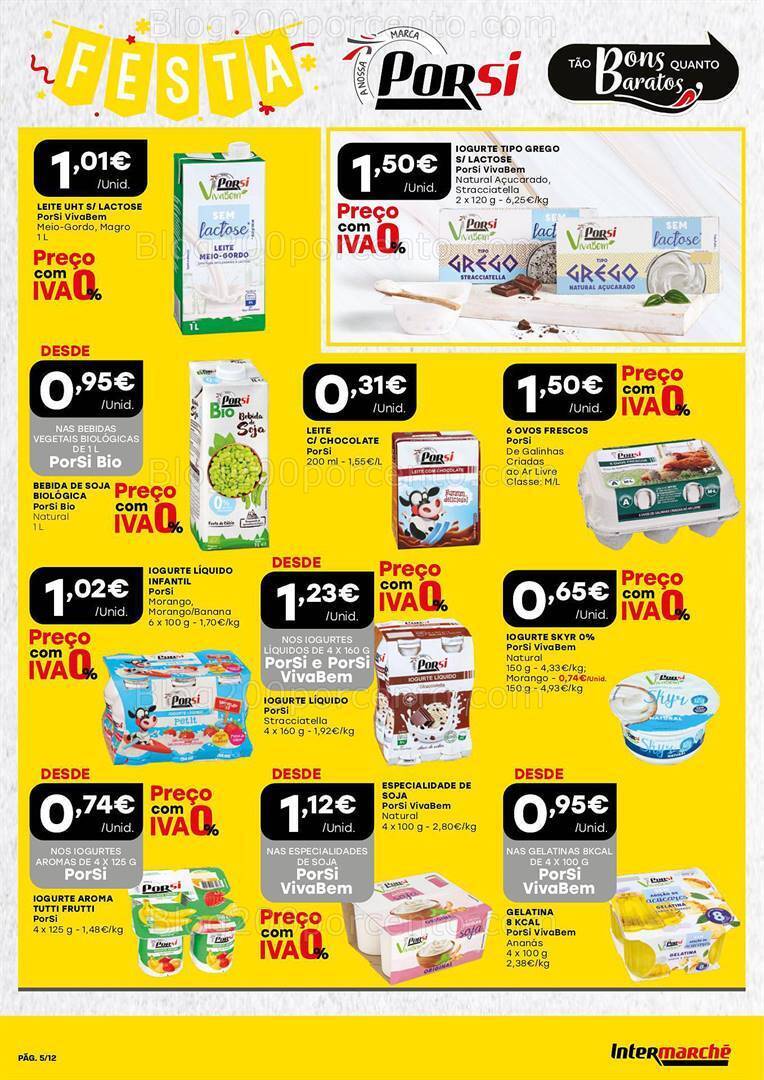 Antevisão Folheto INTERMARCHÉ Especial Porsi Promoções de 24 agosto a 6 setembro