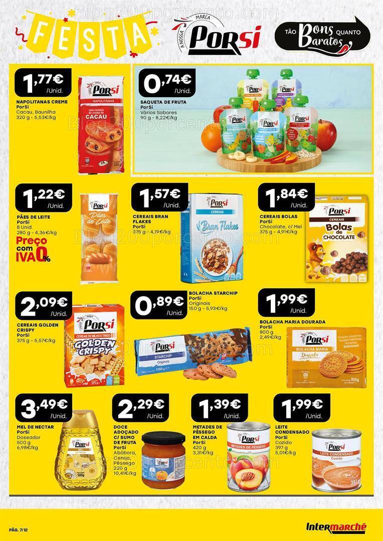 Antevisão Folheto INTERMARCHÉ Especial Porsi Promoções de 24 agosto a 6 setembro